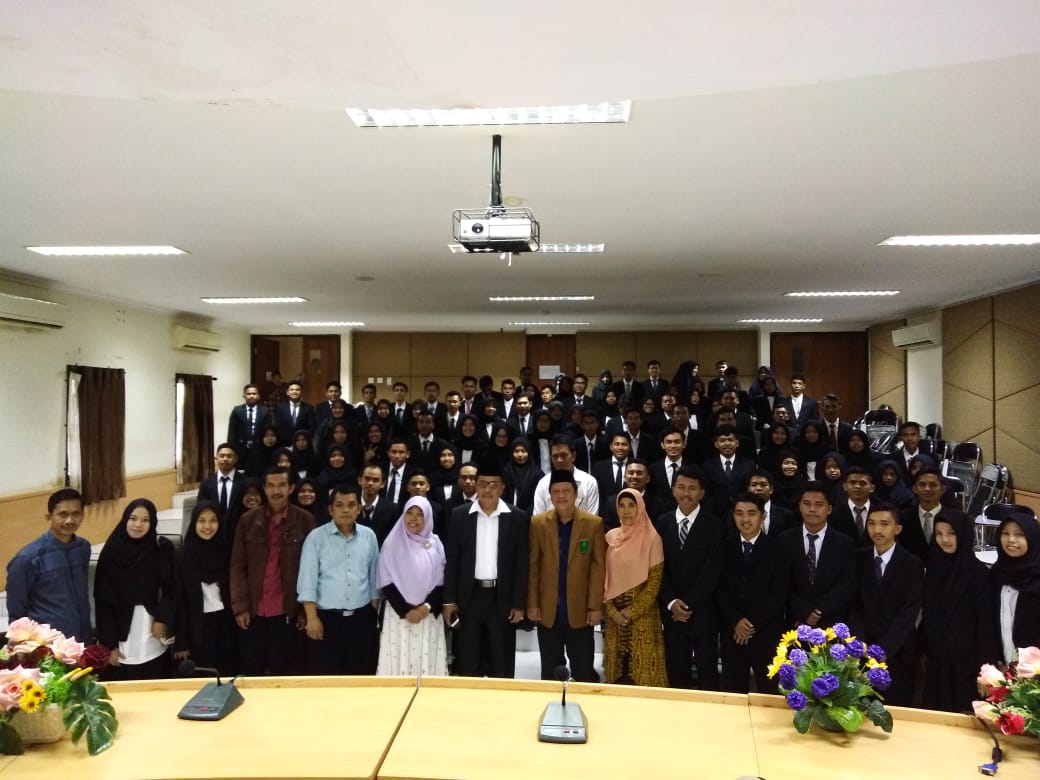 Yudisium mahasiswa FDK UIN Alauddin Makassar termasuk Jurusan Ilmu Komunikasi, 29 Nopember 2018 di L